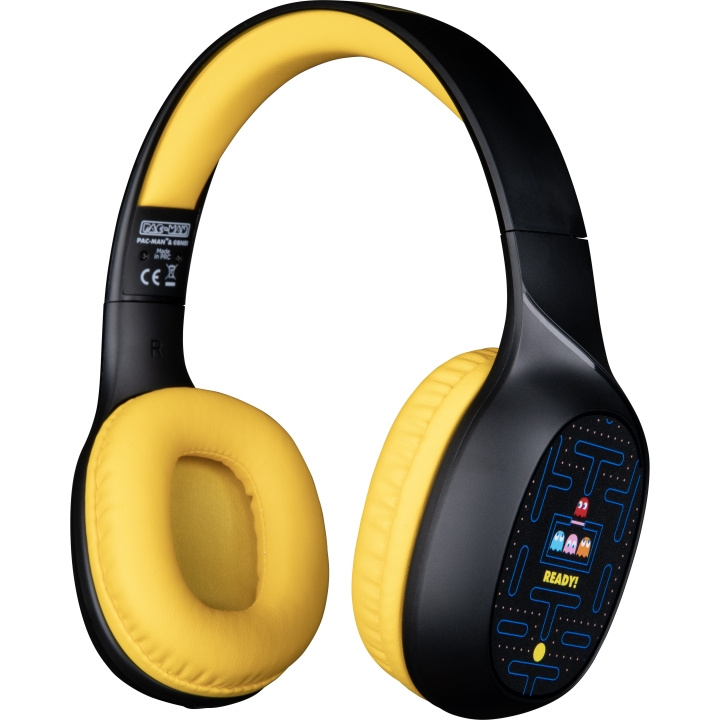 Konix Casque Bluetooth-headset - Pacman i gruppen DATORER & KRINGUTRUSTNING / Datortillbehör / Headset hos TP E-commerce Nordic AB (C93116)