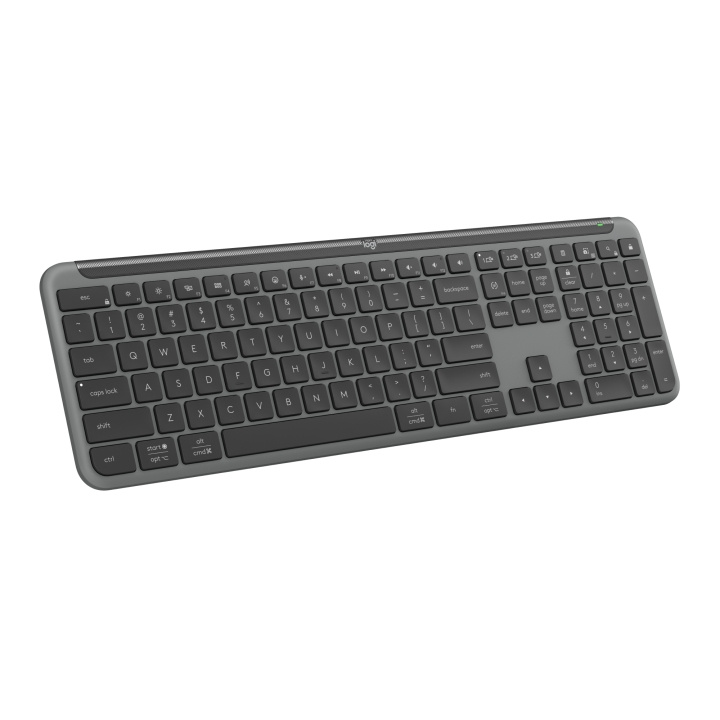 Logitech Signature Slim trådlöst tangentbord K950 Nordic i gruppen DATORER & KRINGUTRUSTNING / Möss & Tangentbord / Tangentbord / Trådlösa hos TP E-commerce Nordic AB (C93122)