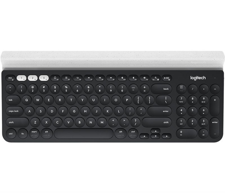 Logitech K780 Multi-Device Wireless Keyboard, grå/vit (Nordic) i gruppen DATORER & KRINGUTRUSTNING / Möss & Tangentbord / Tangentbord / Trådlösa hos TP E-commerce Nordic AB (C93144)