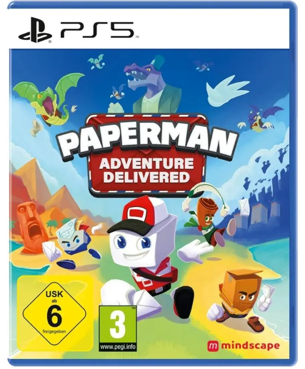 Mindscape Paperman: Adventure Delivered (DE/Multi in Game) i gruppen HEMELEKTRONIK / Spelkonsoler & Tillbehör / Sony PlayStation 5 / Spel hos TP E-commerce Nordic AB (C93147)