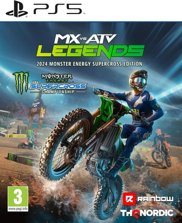 THQ MX vs ATV Legends - 2024 (Monster Energy Supercross Edition) i gruppen HEMELEKTRONIK / Spelkonsoler & Tillbehör / Sony PlayStation 5 hos TP E-commerce Nordic AB (C93157)