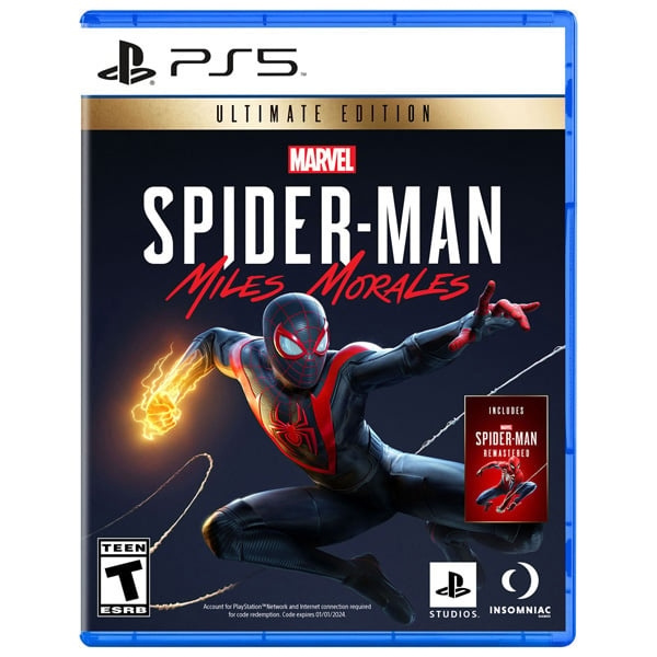 Sony Marvel Spider-man Miles Morales (Ultimate Edition) (Import) i gruppen HEMELEKTRONIK / Spelkonsoler & Tillbehör / Sony PlayStation 5 / Spel hos TP E-commerce Nordic AB (C93171)