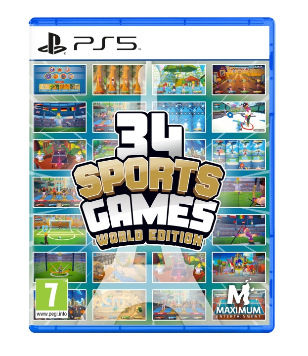 Maximum Games 34 Sports Games – World Edition i gruppen HEMELEKTRONIK / Spelkonsoler & Tillbehör / Sony PlayStation 5 hos TP E-commerce Nordic AB (C93182)