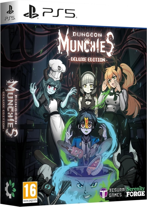 Tesura Games Dungeon Munchies (Deluxe Edition) i gruppen HEMELEKTRONIK / Spelkonsoler & Tillbehör / Sony PlayStation 5 / Spel hos TP E-commerce Nordic AB (C93190)