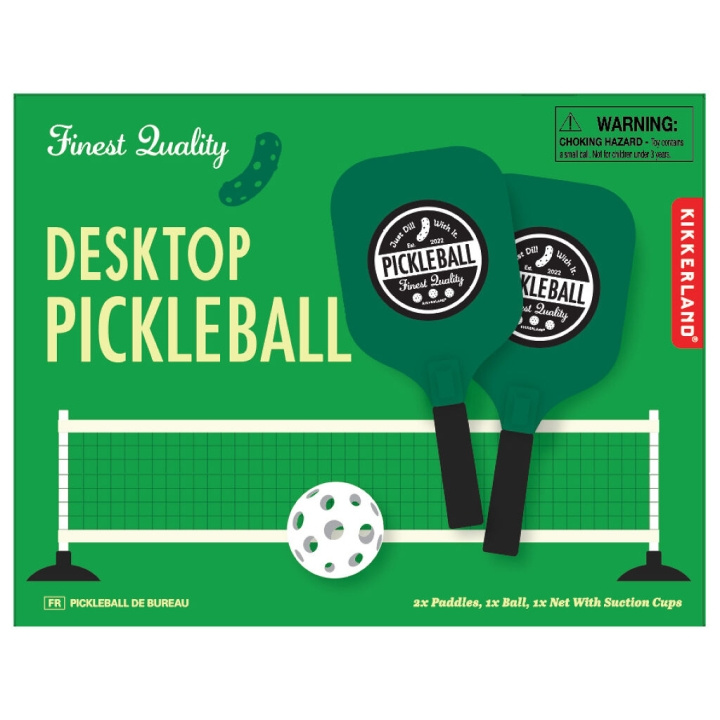 Kikkerland Pickleball på skrivbordet i gruppen LEKSAKER, BARN- & BABYPRODUKTER / Spel / Bordsspel hos TP E-commerce Nordic AB (C93210)