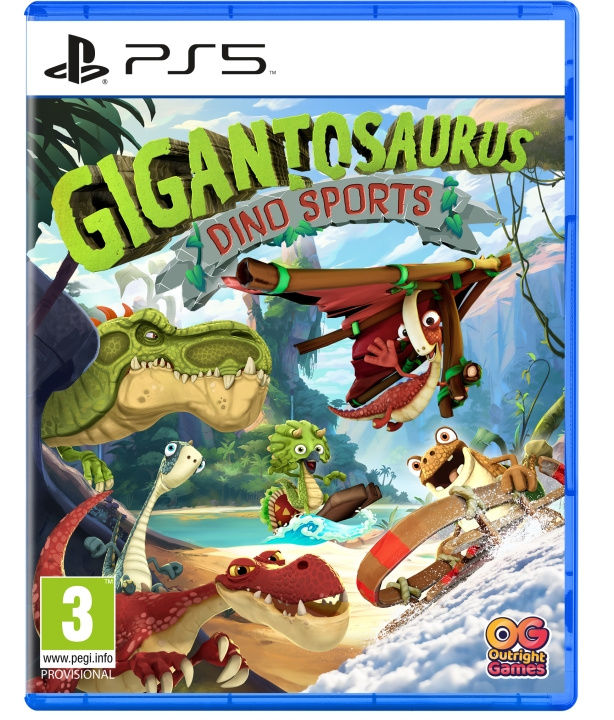 Outright Games Gigantosaurus: Dino Sports i gruppen HEMELEKTRONIK / Spelkonsoler & Tillbehör / Sony PlayStation 5 / Spel hos TP E-commerce Nordic AB (C93232)