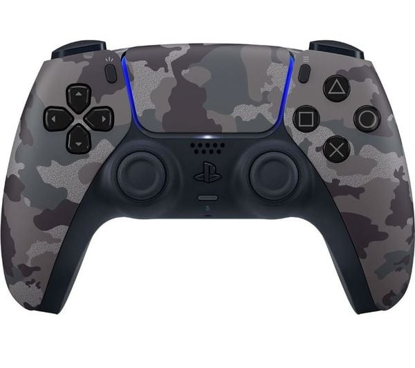 Sony Playstation 5 Dualsense-kontroll Grå Camo i gruppen HEMELEKTRONIK / Spelkonsoler & Tillbehör / Sony PlayStation 5 hos TP E-commerce Nordic AB (C93277)