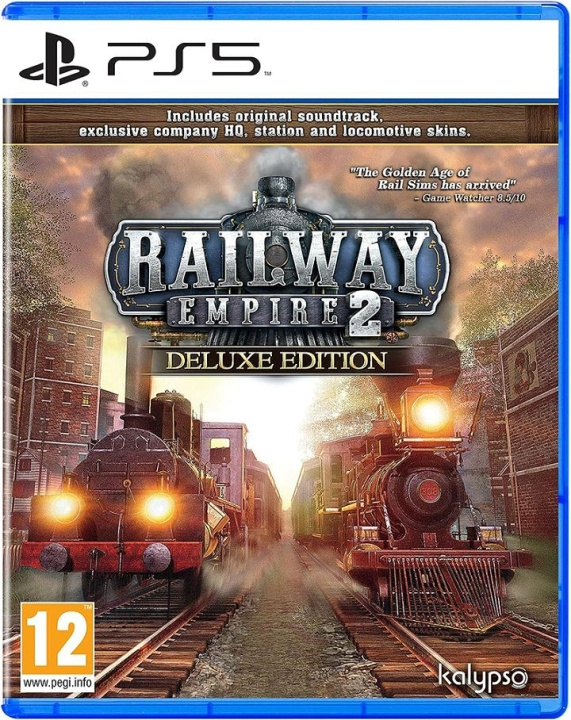 Kalypso Railway Empire 2 (Deluxe Edition) i gruppen HEMELEKTRONIK / Spelkonsoler & Tillbehör / Sony PlayStation 5 hos TP E-commerce Nordic AB (C93301)