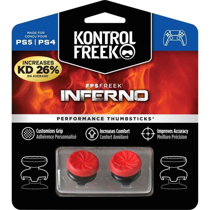 KontrolFreek FPS Freek Inferno - PS5/PS4 (4-polig) i gruppen HEMELEKTRONIK / Spelkonsoler & Tillbehör / Sony PlayStation 5 hos TP E-commerce Nordic AB (C93307)