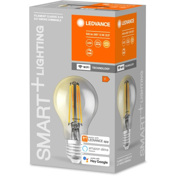 LEDVANCE SMART+ standard 44W Filament E27 WiFi i gruppen HEMELEKTRONIK / Belysning / LED-lampor hos TP E-commerce Nordic AB (C93334)