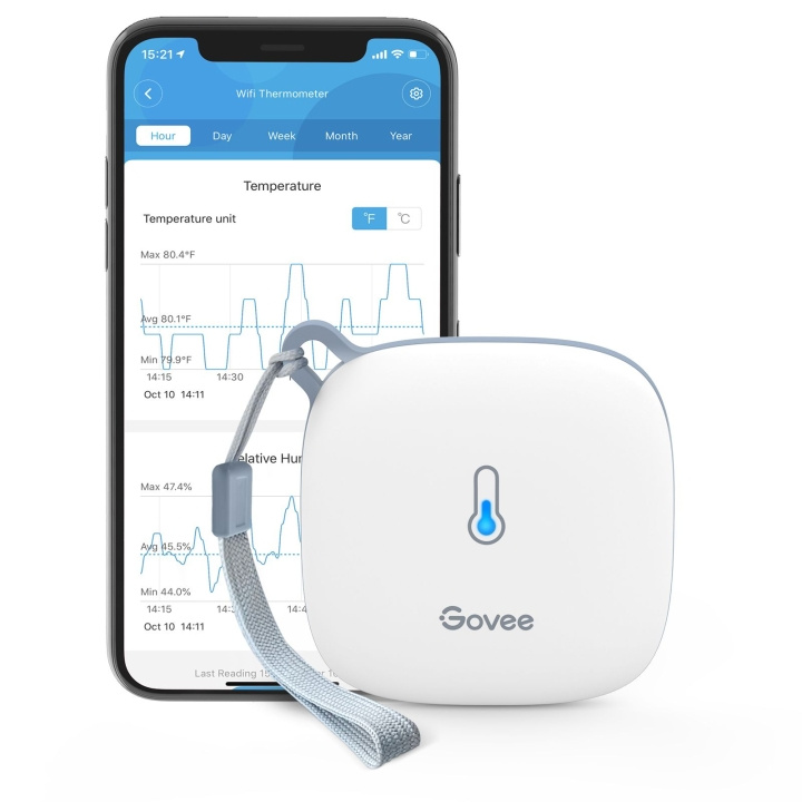 Govee WiFi Termometer Hygrometer i gruppen HEM, HUSHÅLL & TRÄDGÅRD / Smarta hem / Smarta hem-system hos TP E-commerce Nordic AB (C93359)