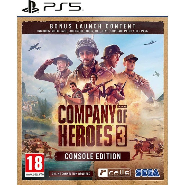 Sega Company of Heroes 3 (Launch Edition) i gruppen HEMELEKTRONIK / Spelkonsoler & Tillbehör / Sony PlayStation 5 hos TP E-commerce Nordic AB (C93367)