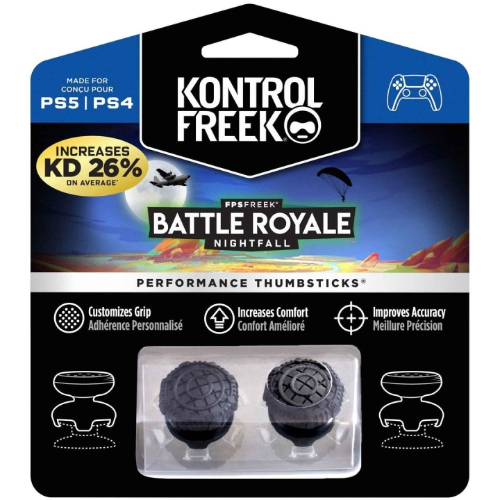 KontrolFreek FPS Freek Nightfall - PS5/PS4 (4-punkts) i gruppen HEMELEKTRONIK / Spelkonsoler & Tillbehör / Sony PlayStation 5 hos TP E-commerce Nordic AB (C93404)