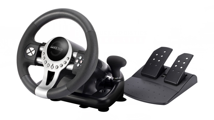 Maxx Tech Pro Racing Wheel Kit (PC, Switch, PS4, XBX) i gruppen DATORER & KRINGUTRUSTNING / Gaming / Gaming-rattar & Joysticks hos TP E-commerce Nordic AB (C93415)