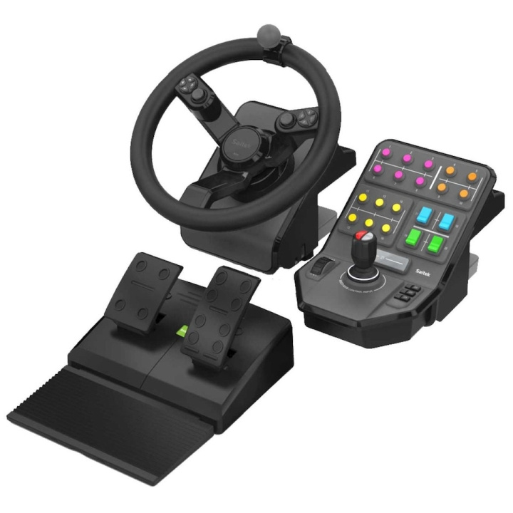 Logitech G Saitek Farming Simulator-kontroller i gruppen DATORER & KRINGUTRUSTNING / Gaming / Gaming-tillbehör hos TP E-commerce Nordic AB (C93420)