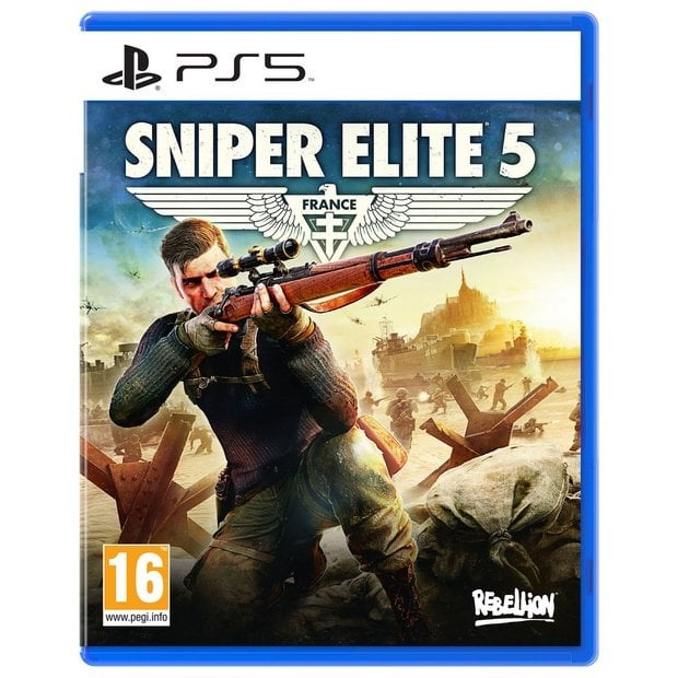 Rebellion Sniper Elite 5 i gruppen HEMELEKTRONIK / Spelkonsoler & Tillbehör / Sony PlayStation 5 / Spel hos TP E-commerce Nordic AB (C93432)