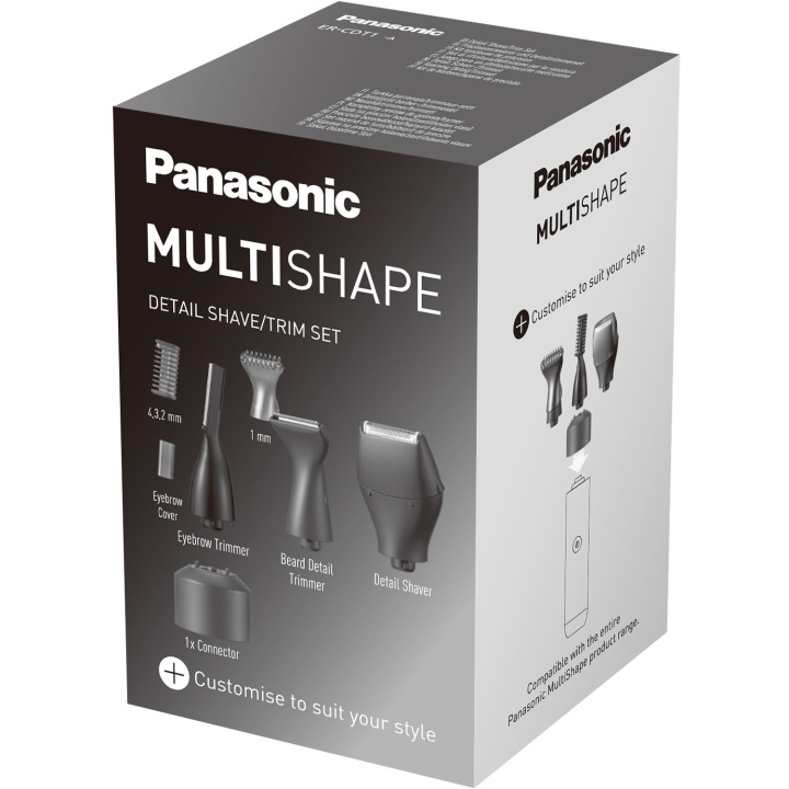 Panasonic Multishape acc Dtrim ER-CDT1 i gruppen SKÖNHET & HÄLSA / Hår & Styling / Rakning & Trimning / Näshårstrimmers hos TP E-commerce Nordic AB (C93465)