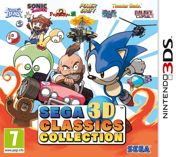 Sega 3D Classics Collection (3DS) i gruppen HEMELEKTRONIK / Spelkonsoler & Tillbehör / Nintendo 3DS hos TP E-commerce Nordic AB (C93544)