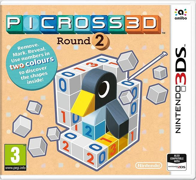 Nintendo Picross 3D Round 2 (3DS) i gruppen HEMELEKTRONIK / Spelkonsoler & Tillbehör / Nintendo 3DS hos TP E-commerce Nordic AB (C93546)