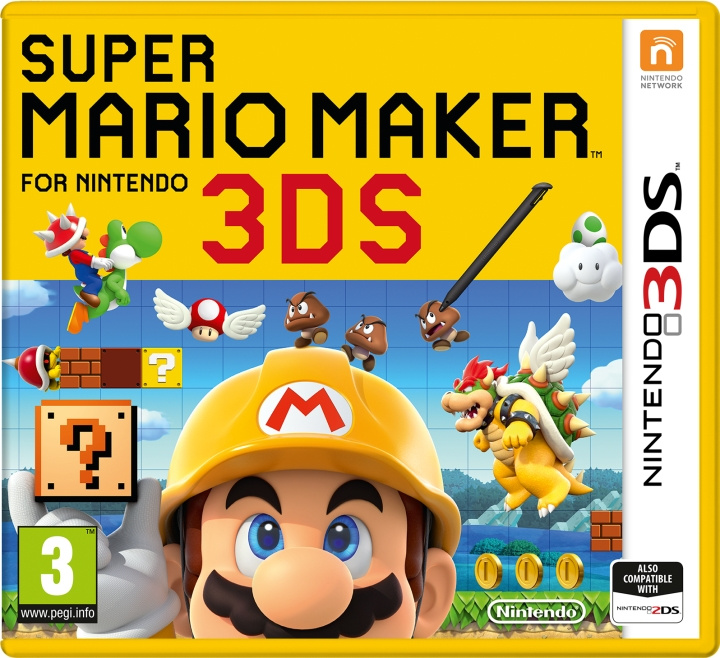 Nintendo Super Mario Maker (3DS) i gruppen HEMELEKTRONIK / Spelkonsoler & Tillbehör / Nintendo 3DS hos TP E-commerce Nordic AB (C93578)