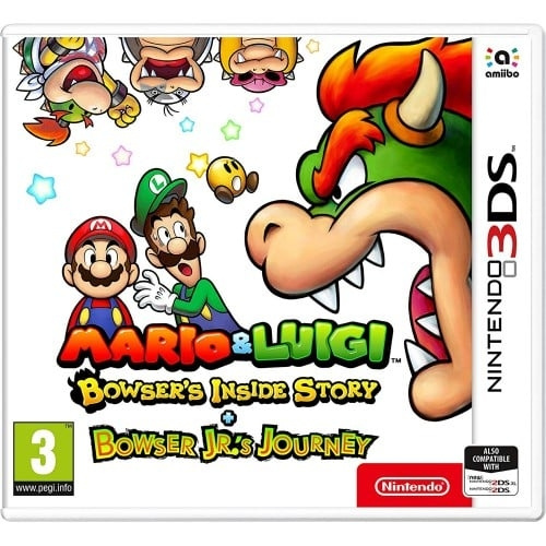 Nintendo Mario & Luigi Bowser\'s Inside Story + Bowser Jr\'s Journey (3DS) i gruppen HEMELEKTRONIK / Spelkonsoler & Tillbehör / Nintendo 3DS hos TP E-commerce Nordic AB (C93582)