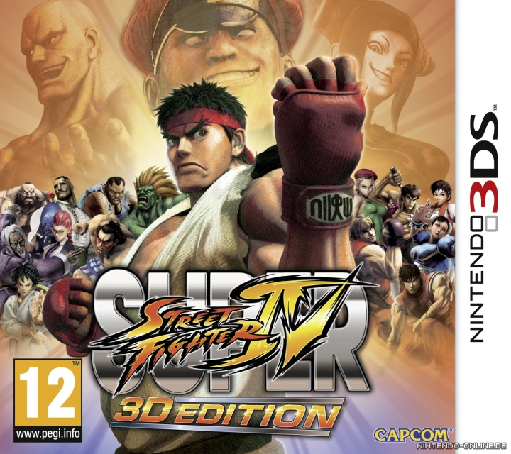 Capcom Super Street Fighter IV: 3D Edition (ITA) (Engelska i spelet) i gruppen HEMELEKTRONIK / Spelkonsoler & Tillbehör / Nintendo 3DS hos TP E-commerce Nordic AB (C93638)