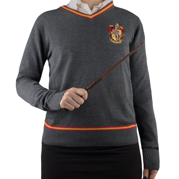 Harry Potter Gryffindor - Grå stickad tröja - Medium i gruppen SPORT, FRITID & HOBBY / Accessoarer / T-shirts & Tröjor hos TP E-commerce Nordic AB (C93674)