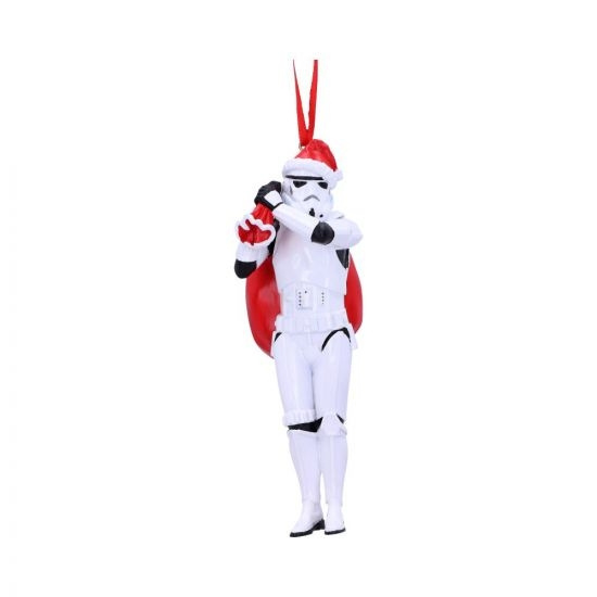 Nemesis Now Stormtrooper hängande prydnad i tomtesäck 13cm i gruppen LEKSAKER, BARN- & BABYPRODUKTER / Leksaker / Figurer, Miniatyrer & tillbehör hos TP E-commerce Nordic AB (C93733)