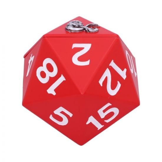 Nemesis Now Dungeons & Dragons D20 Tärningslåda 13,5cm i gruppen SPORT, FRITID & HOBBY / Roliga prylar / Samlarobjekt hos TP E-commerce Nordic AB (C93749)