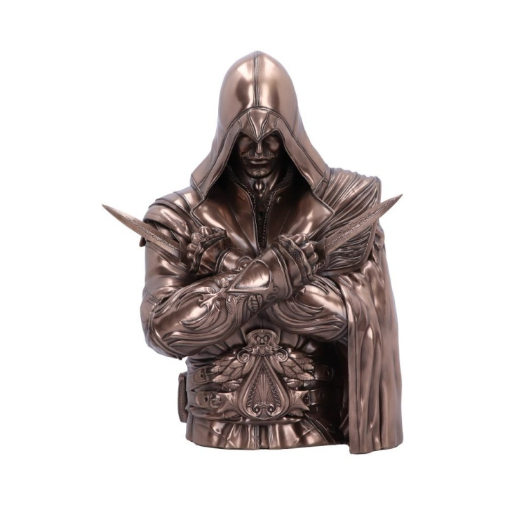 Nemesis Now Assassin\'s Creed Ezio Byst, brons i gruppen SPORT, FRITID & HOBBY / Roliga prylar / Samlarobjekt hos TP E-commerce Nordic AB (C93794)