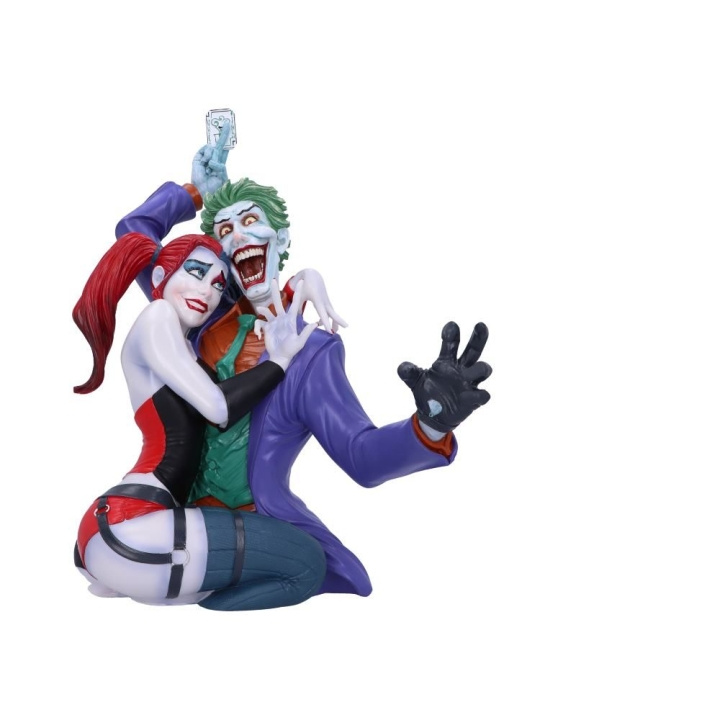 Nemesis Now Jokern och Harley Quinn byst 37,5 cm i gruppen SPORT, FRITID & HOBBY / Roliga prylar / Samlarobjekt hos TP E-commerce Nordic AB (C93807)