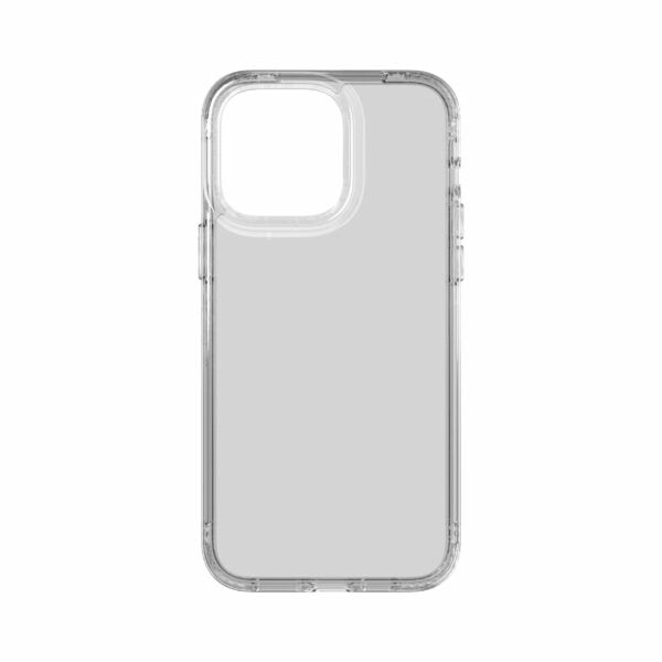 Tech21 Evo Clear iPhone 14 Pro Max Cover - Genomskinligt i gruppen SMARTPHONE & SURFPLATTOR / Mobilskydd / Apple / iPhone 14 hos TP E-commerce Nordic AB (C93862)