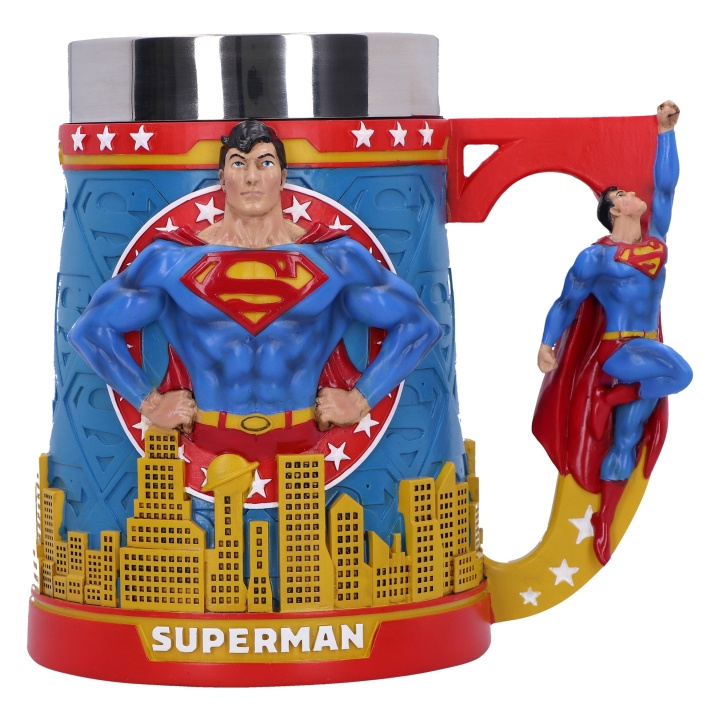 Nemesis Now Superman Man of Steel mugg 15,5cm i gruppen SPORT, FRITID & HOBBY / Roliga prylar / Muggar hos TP E-commerce Nordic AB (C93875)