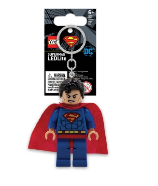 LEGO - DC Comics - LED-nyckelring - Stålmannen (4002036-KE39H) i gruppen SPORT, FRITID & HOBBY / Accessoarer / Övriga accessoarer hos TP E-commerce Nordic AB (C93983)