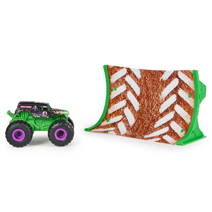 Monster Jam RC 1:64 - Grave Digger (6068563) i gruppen LEKSAKER, BARN- & BABYPRODUKTER / Radiostyrt / Radiostyrda bilar hos TP E-commerce Nordic AB (C94012)