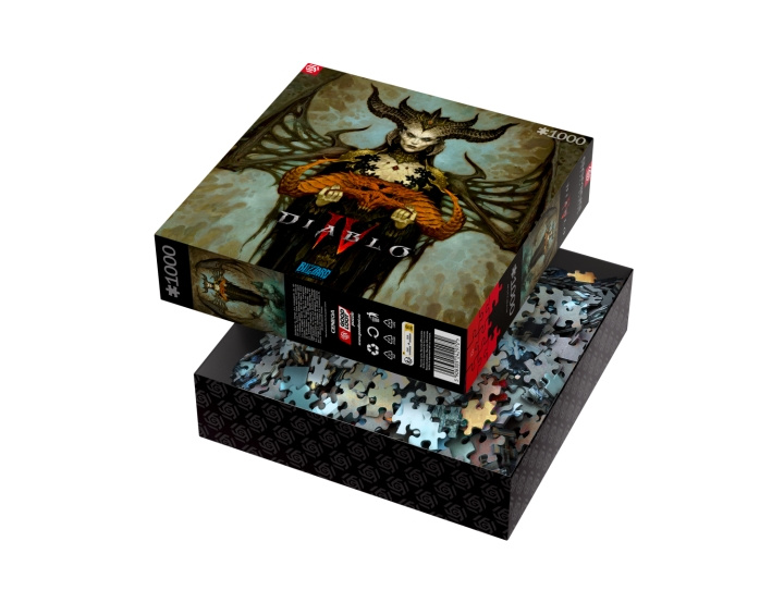 Good Loot Pussel för spel: Diablo IV Lilith Pussel - 1000 i gruppen SPORT, FRITID & HOBBY / Hobby / Pussel hos TP E-commerce Nordic AB (C94019)