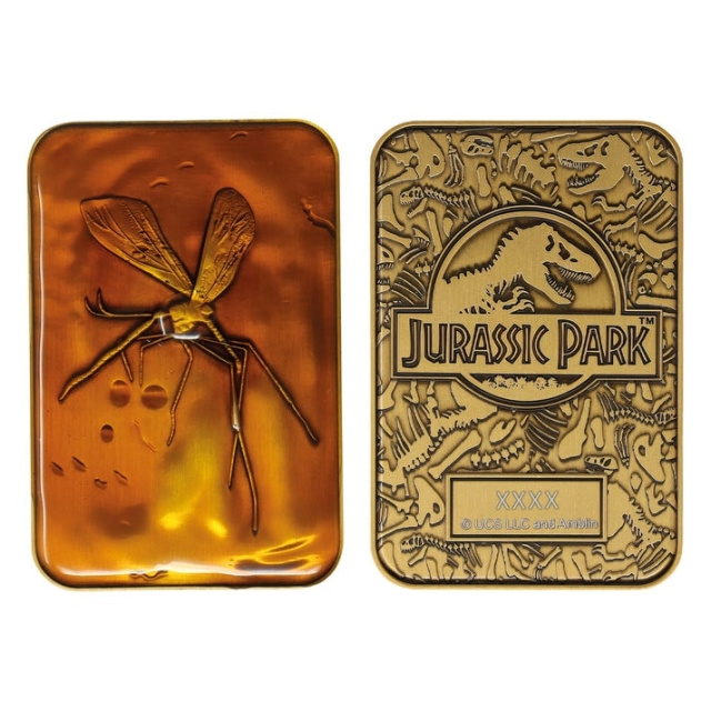 Fanatik Jurassic Park Limited Edition Mosquito in Amber Ingot i gruppen SPORT, FRITID & HOBBY / Roliga prylar / Samlarobjekt hos TP E-commerce Nordic AB (C94064)