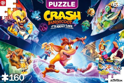 Good Loot Barn och ungdomar: Crash Bandicoot 4: It\'s About Time Pussel - 160 i gruppen SPORT, FRITID & HOBBY / Hobby / Pussel hos TP E-commerce Nordic AB (C94070)