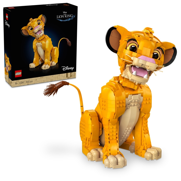 LEGO Disney - Ung Simba Lejonkungen (43247) i gruppen LEKSAKER, BARN- & BABYPRODUKTER / Leksaker / Byggleksaker / Lego hos TP E-commerce Nordic AB (C94139)