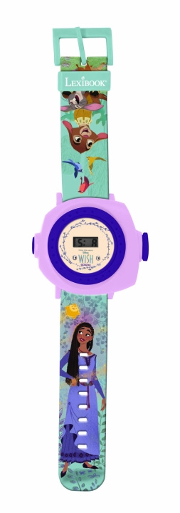 Lexibook Disney Wish digital projection watch (DMW050WI) i gruppen LEKSAKER, BARN- & BABYPRODUKTER / Leksaker / Elektronik & Media / Övrig Elektronik & Media hos TP E-commerce Nordic AB (C94163)