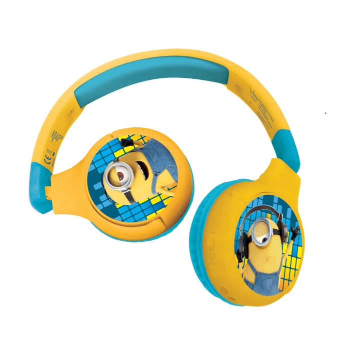 Lexibook Minions 2 i 1 Bluetooth® hörlurar (HPBT010DES) i gruppen HEMELEKTRONIK / Ljud & Bild / Hörlurar & Tillbehör / Hörlurar hos TP E-commerce Nordic AB (C94169)