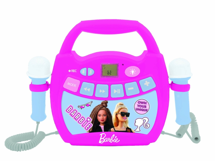 Lexibook Barbie Bluetooth-högtalare med mikrofoner (MP320BBZ) i gruppen LEKSAKER, BARN- & BABYPRODUKTER / Leksaker / Elektronik & Media / Övrig Elektronik & Media hos TP E-commerce Nordic AB (C94182)