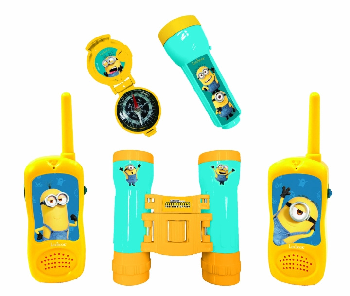 Lexibook Minions Äventyrsset med Walkie Talkies (120 m) (RPTW12DES) i gruppen LEKSAKER, BARN- & BABYPRODUKTER / Leksaker / Actionlek hos TP E-commerce Nordic AB (C94197)