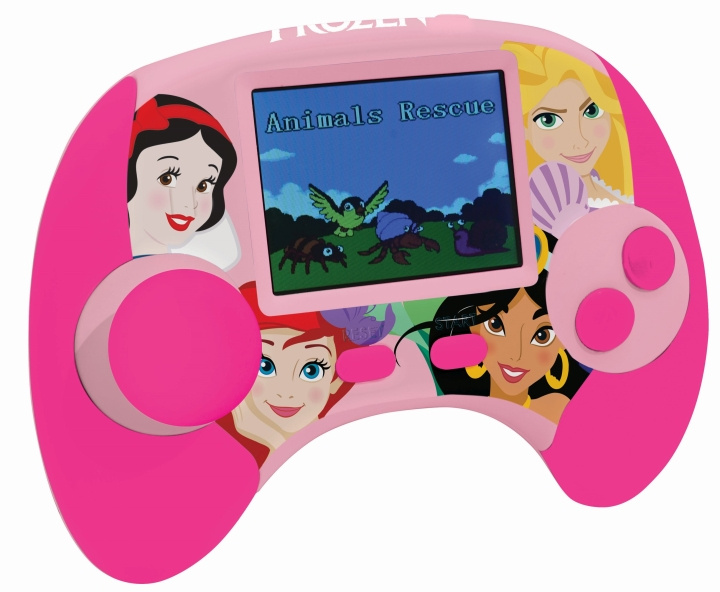 Lexibook Disney Princess Pedagogisk handhållen tvåspråkig konsol med LCD-skärm (JCG100DPi1) i gruppen LEKSAKER, BARN- & BABYPRODUKTER / Leksaker / Elektronik & Media / Interaktiva leksaker hos TP E-commerce Nordic AB (C94205)