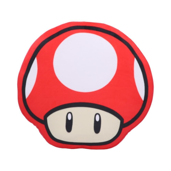 Nemesis Now Super Mario Mushroom Kudde 40cm i gruppen HEM, HUSHÅLL & TRÄDGÅRD / Inredning / Kuddar hos TP E-commerce Nordic AB (C94209)