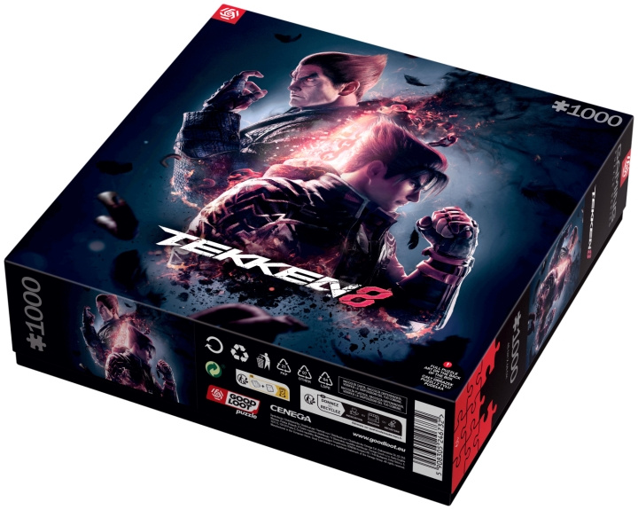 Good Loot Spelpussel: Tekken 8 Key Art-pussel - 1000 i gruppen SPORT, FRITID & HOBBY / Hobby / Pussel hos TP E-commerce Nordic AB (C94210)