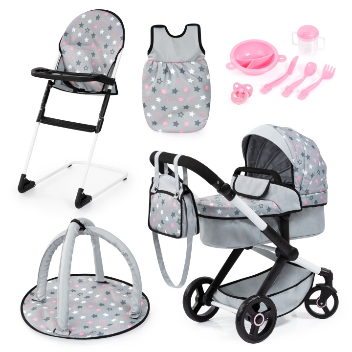 Bayer Dockvagn Xeo deluxe set (17007AB) i gruppen LEKSAKER, BARN- & BABYPRODUKTER / Leksaker / Dockor & Tillbehör hos TP E-commerce Nordic AB (C94218)