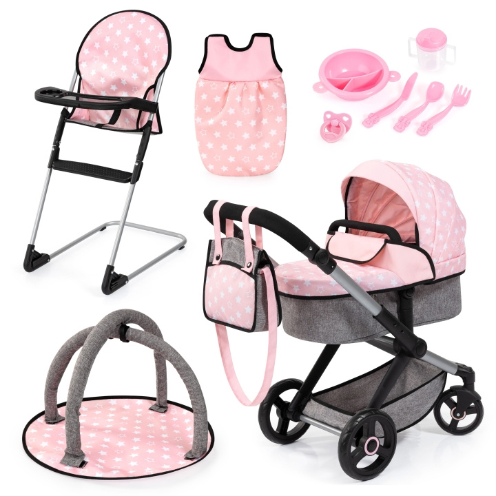 Bayer Dockvagn Xeo deluxe-set (17030AB) i gruppen LEKSAKER, BARN- & BABYPRODUKTER / Leksaker / Dockor & Tillbehör hos TP E-commerce Nordic AB (C94221)