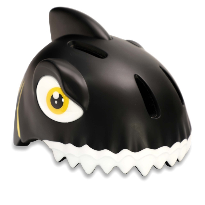 Crazy Safety Shark Cykelhjälm - Svart (49-55cm) (100501-06-01) i gruppen SPORT, FRITID & HOBBY / Sportutrustning / Cykeltillbehör / Hjälmar hos TP E-commerce Nordic AB (C94251)