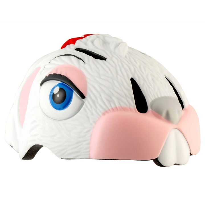 Crazy Safety Bunny Cykelhjälm - Vit (49-55cm) (101001-02) i gruppen SPORT, FRITID & HOBBY / Sportutrustning / Cykeltillbehör / Hjälmar hos TP E-commerce Nordic AB (C94256)